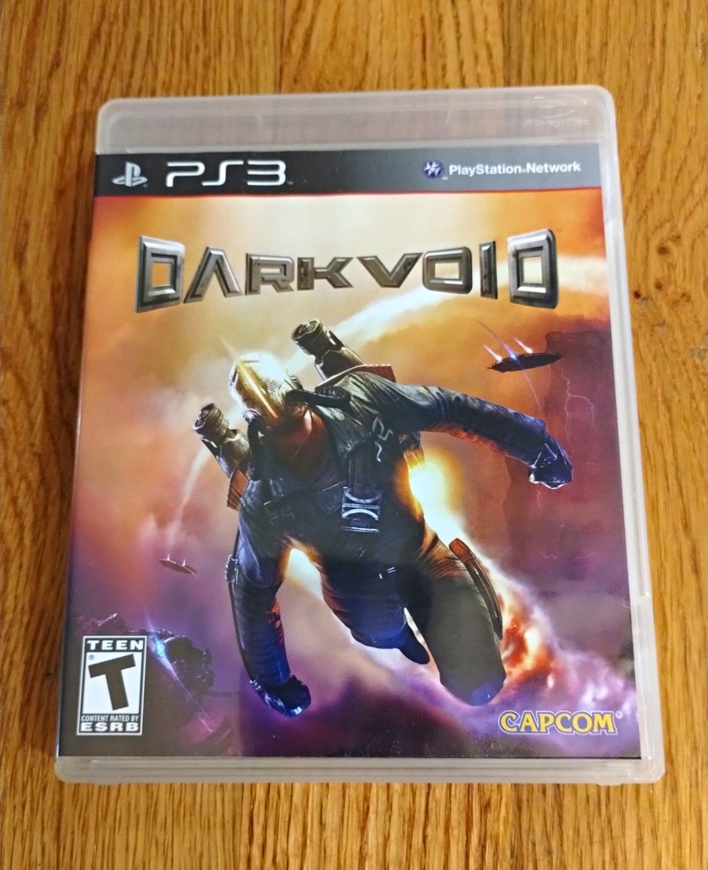CAPCOM Dark Void (Sony PlayStation 3 PS3) CIB Case Manual 2010 - Great Condition